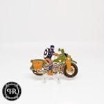 Custom Captain America Challenge Coin// Navy Chief challenge coin