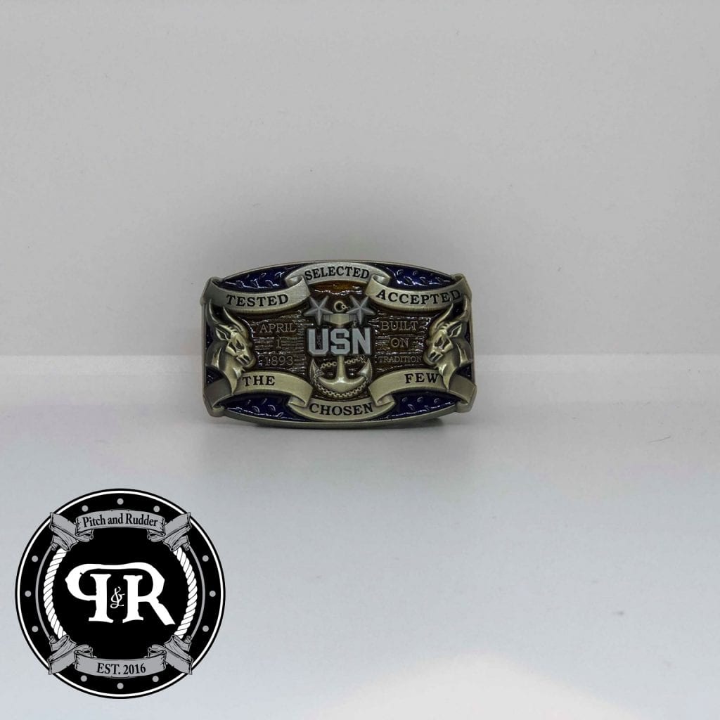 Pitch and Rudder Master Chief Custom Belt buckle