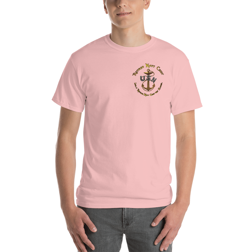 retired navy chiefs, navy chief, navy chief pride, navy chief apparel, custom navy chief shirt, navy chief flag shirt, dd-214, retired and loving it, cpo retired, cpo pride, cpo apparel, custom cpo apparel, cpo shirts, custom cpo shirts