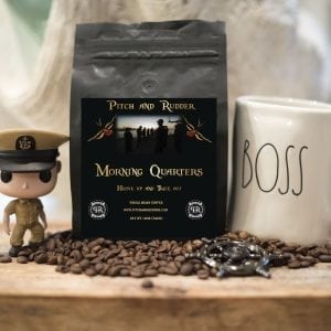 veteran owned coffee, navy chief coffee, navy joe coffee, pitch and rudder coffee