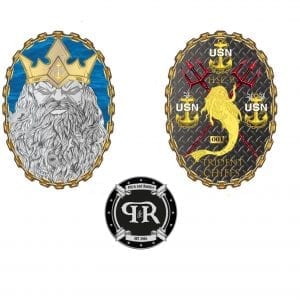 Navy chief challenge coin, cpo challenge coin, us navy challenge coin, cpo coin, chief mess coin, cpoa coin, custom navy chief coin