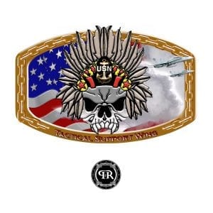 custom military belt buckle