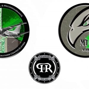 mtoc-11, pitchandrudder, challenge coin, custom coin,