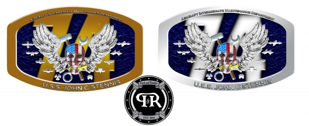 USS John Stennis AIMD Buckle