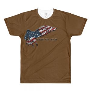 American Flag Eagle First to lead