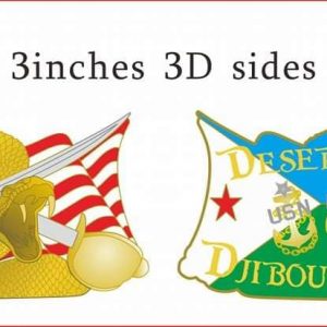 Djibouti Africa CPOA, 500 coins