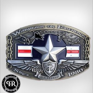 Custom EAWS Belt Buckle | Enlisted Aviation Warfare Specialist belt buckle