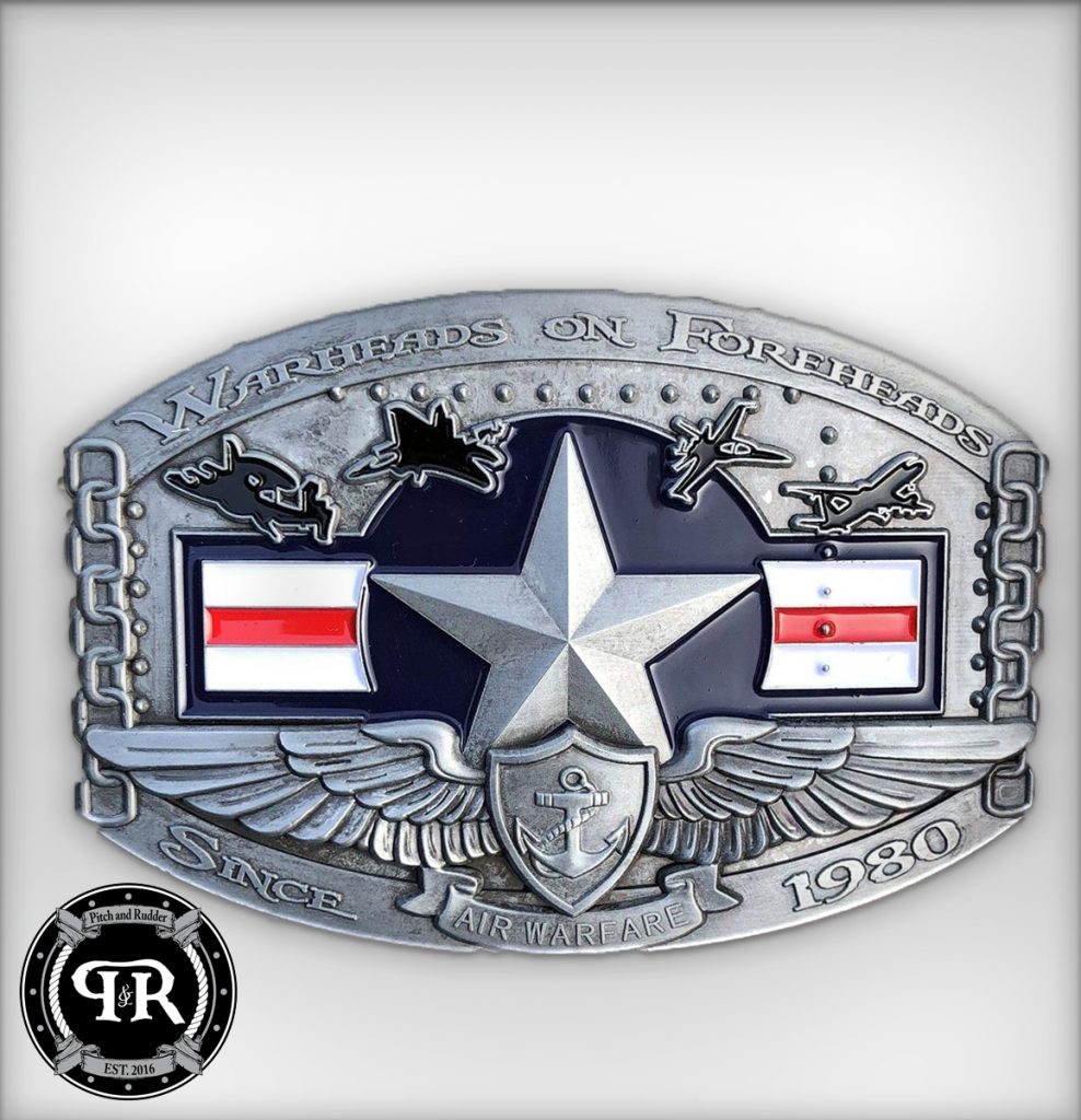 Custom EAWS Belt Buckle | Enlisted Aviation Warfare Specialist belt buckle - Image 2
