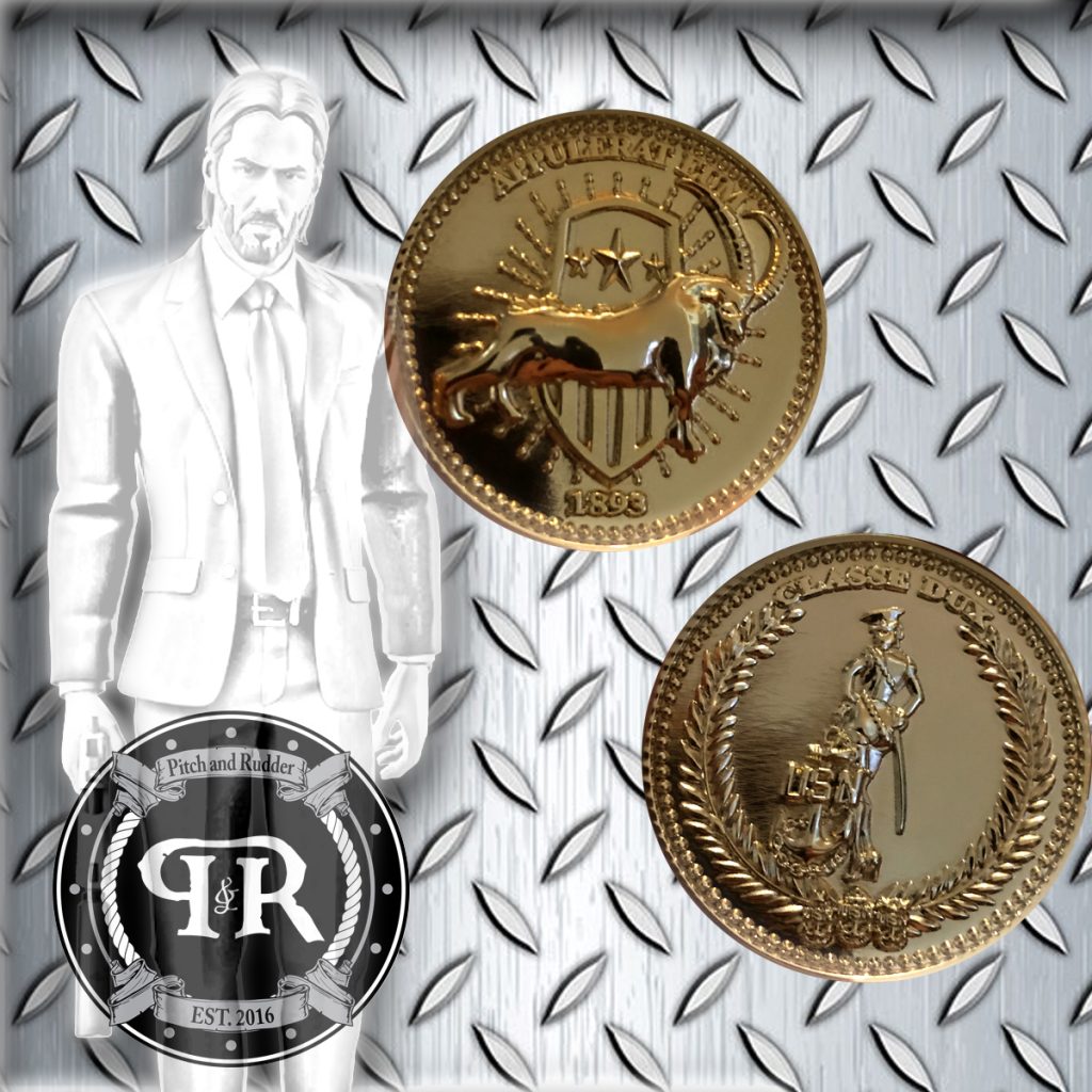Challenge Coin | John Wick Chief coins
