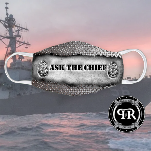 Custom US Navy Face Covering - Ask the Chief