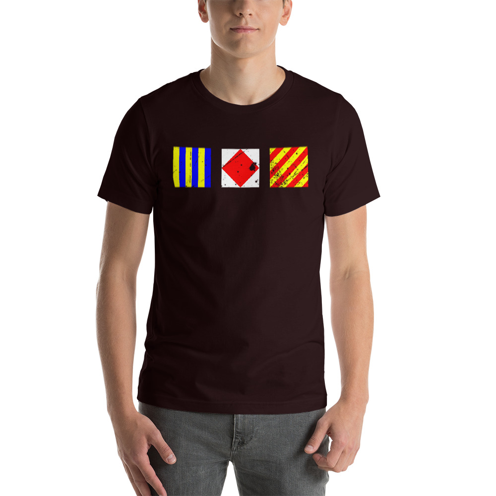 Nauatical flags shirt - Image 8