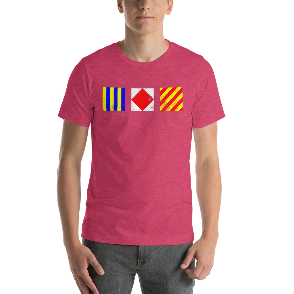 Nauatical flags shirt - Image 14