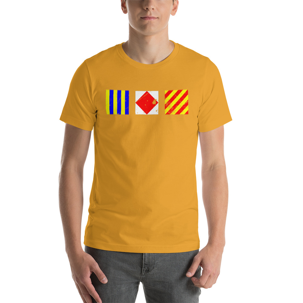 Nauatical flags shirt - Image 13