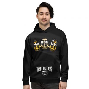 All Over Print hoodie - Chief forged by the Deck Plate