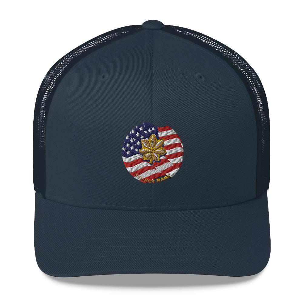 Commander Trucker Cap Hat - Image 5