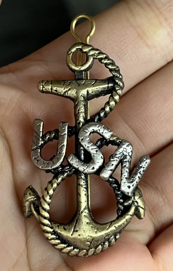 Navy Chief 1897 Replica Anchor Sewn On Cap Device - Image 4