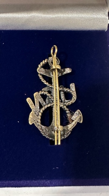 Navy Chief 1897 Replica Anchor Sewn On Cap Device - Image 3
