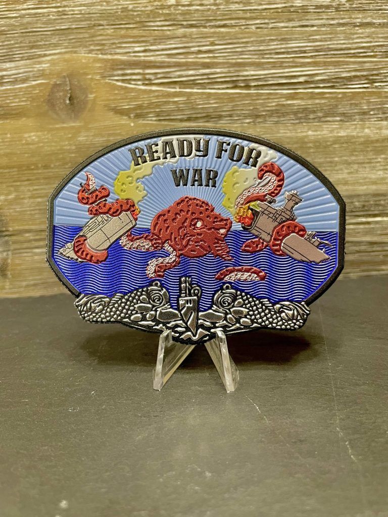 Navy Submarine Warfare Patch - Ready For War - Image 2