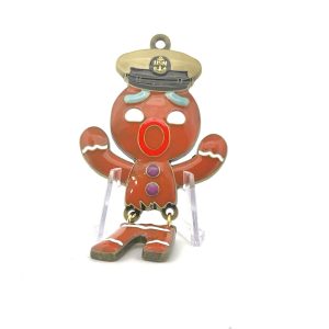 Gingerbread Man Christmas Ornament - Stressed out and Broken Gingerbread man - Chief