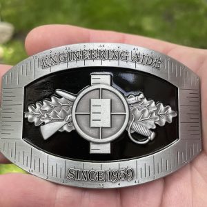 Custom Engineering Aid Buckle - EA Seabee Buckle